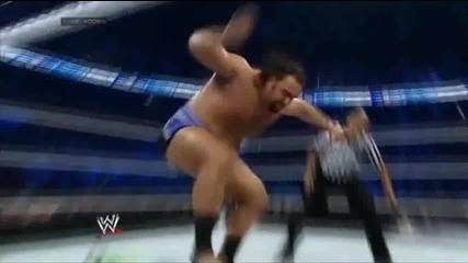 Alexander Rusev отново прегази Kofi Kingston - Wwe Smackdown - 9/5/14