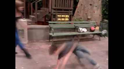 Cameron vs. Debby - Kung Fu battle!