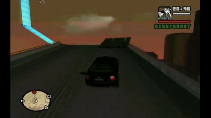 gta sa скок с Audi A4 - 1