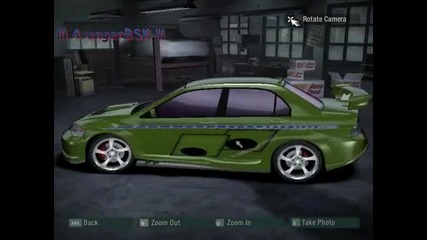 Need for speed Carbon Fast and Furious 2 cars Nissan Syline and ...