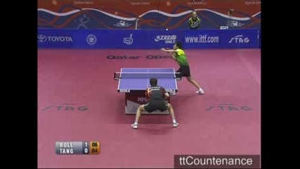 Тенис На Маса: Timo Boll - Tang Peng
