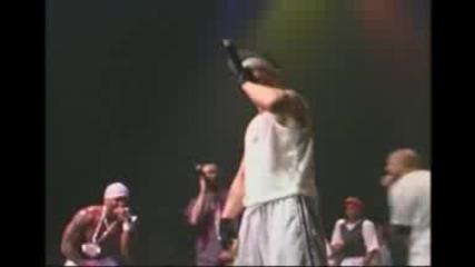 D 12 ft. Eminem 50 Cent - Rap game(live in Detroit) 