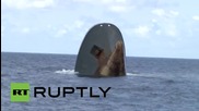 Sao Tome and Principe: Watch moment ship sinks in 'suspicious circumstances'