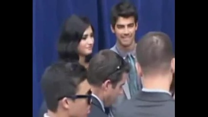 Joe and Demi at the oceans premiere( April 17, 2010)