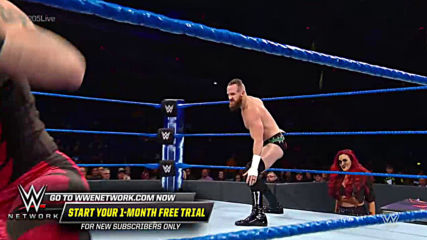 Mike Kanellis attacks his opponent before their match: WWE 205 Live, March 5, 2019