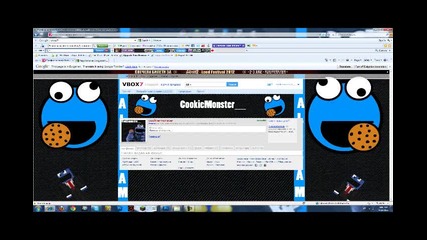 My First Vbox7 Video moq profil cookiemonster__