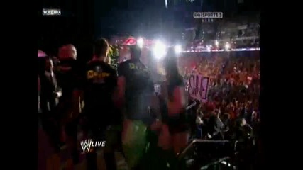 John Cena announces his Summerslam team