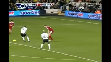 Tottenham [1-0] West Brom (3. 1. 2012) Goal by J. Defoe - Hd