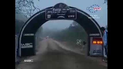 Wrc Рали Аржентина - Subaru подбрани моменти 2007