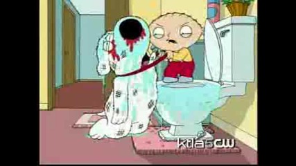 Family Guy Stewie Пребива Кучето**HQ**