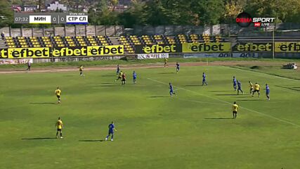 Миньор Пк - Струмска слава 1:0 /първо полувреме/