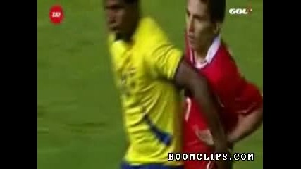 soccer player hits himself video clip 