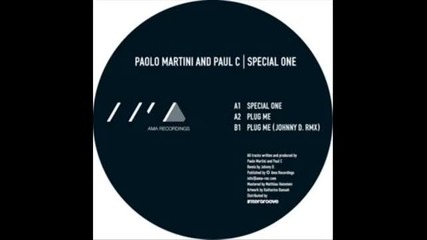 Paolo Martini and Paul C - Special One (original Mix) 