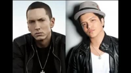 Текст + Превод New * Eminem ft. Bruno Mars - Lighters