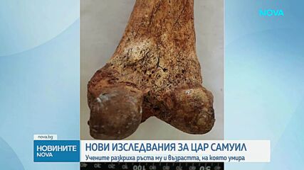 Нови изследвания разкриват колко висок е бил цар Самуил и на каква възраст е починал
