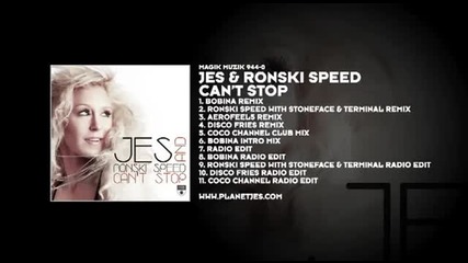 Jes Ronski Speed - Cant Stop (ronski Speed with Stoneface Terminal Remix)