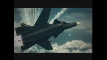 Ace Combat 6 Mission 09 Su - 47 Razgriz Russian Rock Anthem