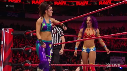 Sasha Banks & Bayley vs. Mandy Rose & Sonya Deville: Raw, March 19, 2018