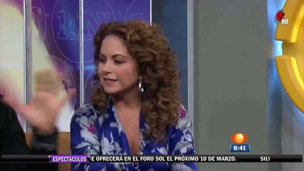 Lucero y Jaime Camil en el Primero Noticias "por ella soy Eva"