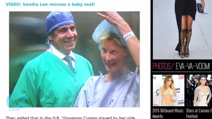 Sandra Lee Recovering After Breast Cancer Surgery With Boyfriend Governor Andrew Cuomo By Her Side