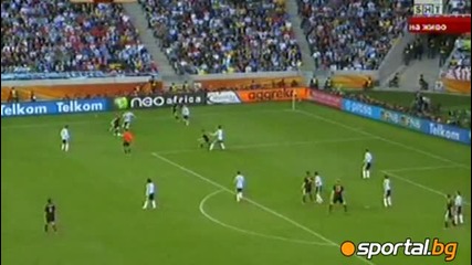 Аржентина - Германия 0:4 всички голове