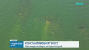 Останки от легендарния Константинов мост се показаха от водите на Дунав