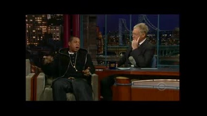 Jay - Z @ Letterman (november 2 2007) 