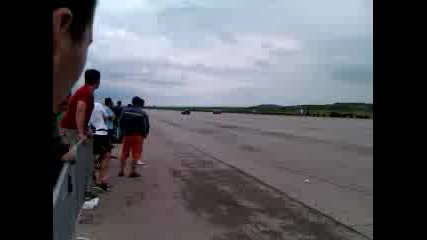 Golf vs. Porshe - Drag Racing Sliven 05.06.2011