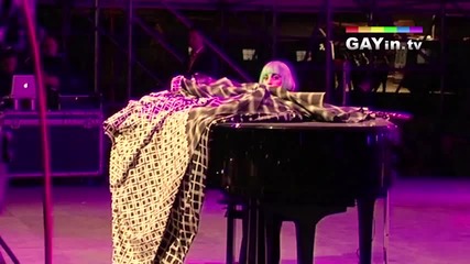 Lady Gaga - Born This Way / Edge Of Glory (rome Europride live)