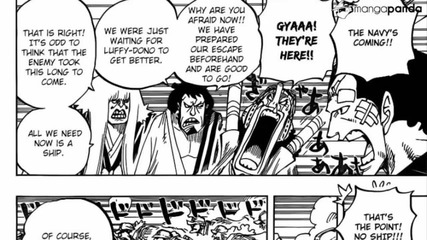 One Piece Manga - 796 The Soldier's Decision