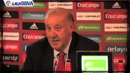 Del Bosque We all want Villa to make it to the Euros