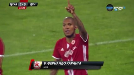 Каранга даде аванс на ЦСКА срещу Дунав