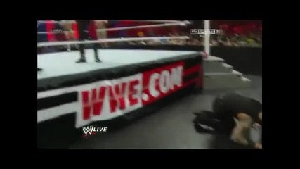 Wwe Raw 13.5.2013 John Cena Daniel Bryan And Kane Vs The Shield