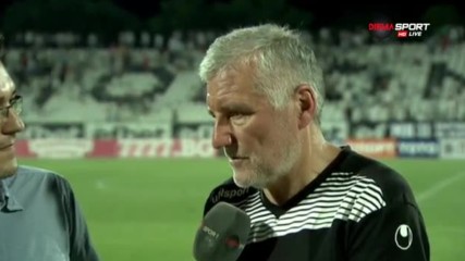 Мнението на Войн Войнов след равенството с Левски