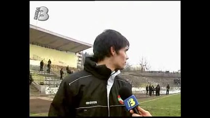 Репортаж : Асеновец - Ботев 0 : 4 27.02.2011 