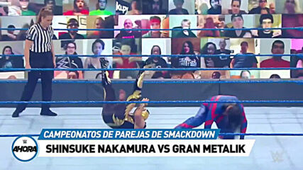 REVIVE SmackDown en 7 minutos: WWE Ahora, Sep 25, 2020