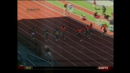 michael rogers semi final 1 100m usa trials 