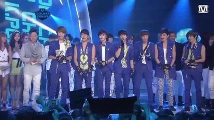 Today's Winner - Infinite @ M!countdown (07.06.2012)