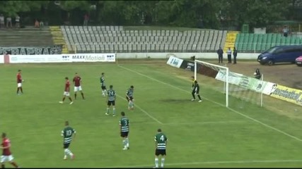 ВИДЕО: Първото полувреме на Черно море - Локомотив Пловдив