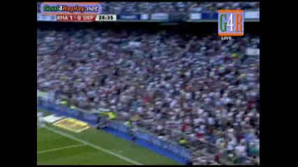 Real Madrid - Deportivo La Coruna 1 - 0 (3 - 2,  29 8 2009)