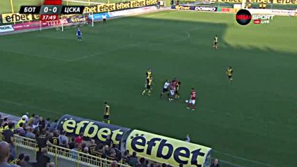 Ботев Пловдив - ЦСКА 0:0 /първо полувреме/