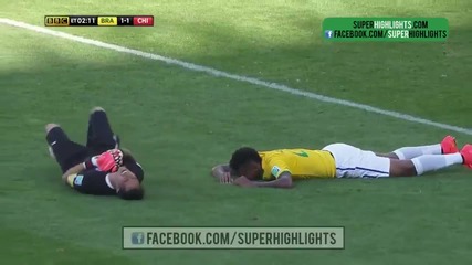 1/8 финал: Бразилия – Чили // F I F A World Cup 2014 // Brazil – Chile // Highlights