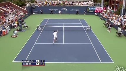 Магически удар на Виктор Хонецки на Us Open 2010 