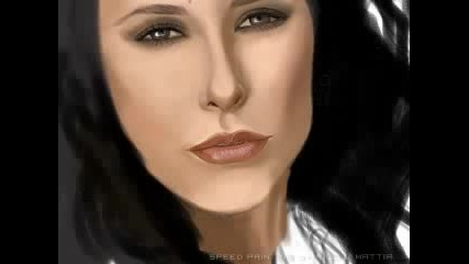 Jennifer Love Hewitt - Рисуване С Paint