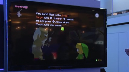 E3 2013: The Legend of Zelda: The Wind Waker H D - Sword Training Gameplay