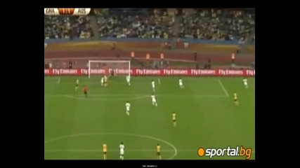 World Cup 10 - Ghana 1 - 1 Australia 