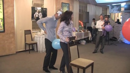 Спукай Балона - Забавна Сватбена Игра