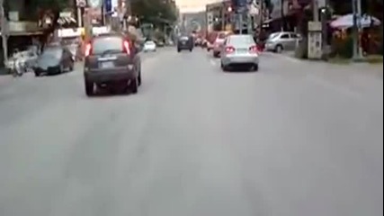 Голям щлем - 4 скутера наведнъж