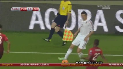 Португалия 0:1 Албания 07.09.2014