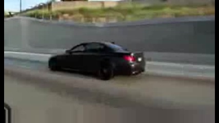 Matte black Bmw M5